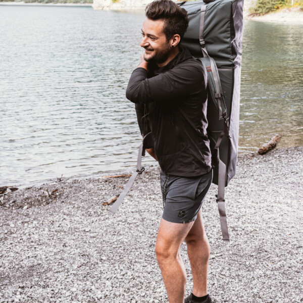 Kayak Rucksack Orukayak. Oru Kayak laden. Kayak Shop.